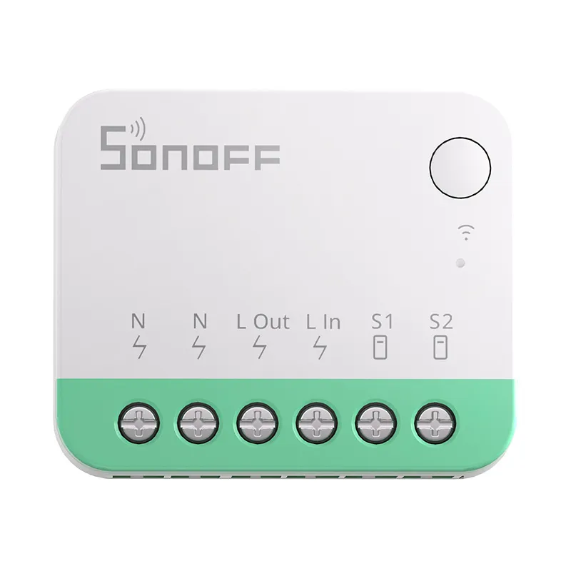 Sonoff MINIR4M Matter smart WiFi mini switch (HomeKit, SmartThings, Home Assistant).